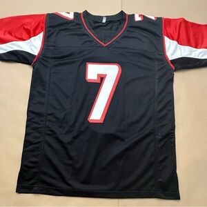 Michael Vick Custom Stitched Autographed Jersey (JSA)